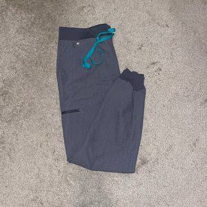 Figs: Women's Scrub Pants-Joggers, Graphite, M